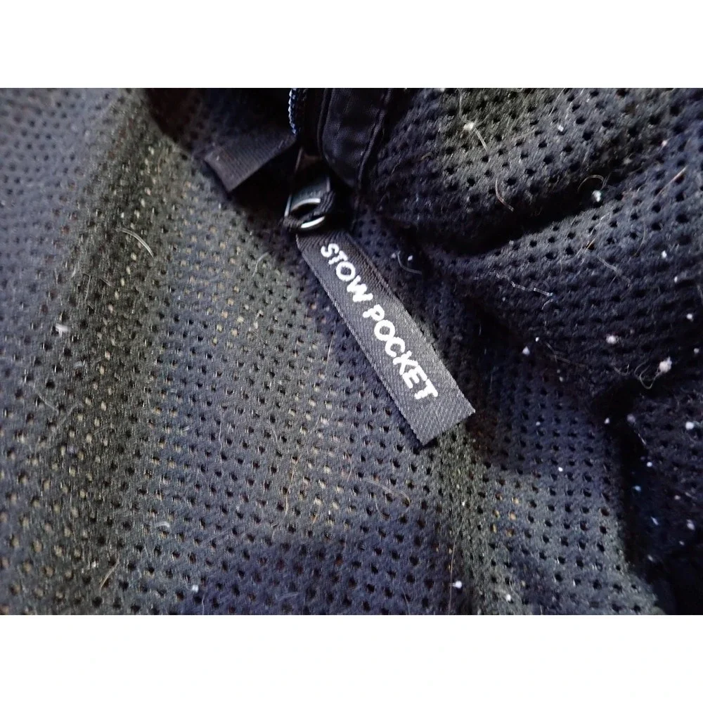 The North Face‎ Rain Jacket Women Medium Black Excellent HydroSeal Parka Hooded